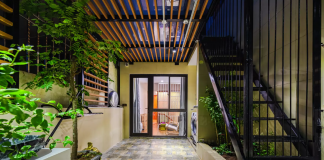 Ngôi nhà phố mặt tiền hẹp và bí bách biến đổi ngỡ ngàng sau cải tạo